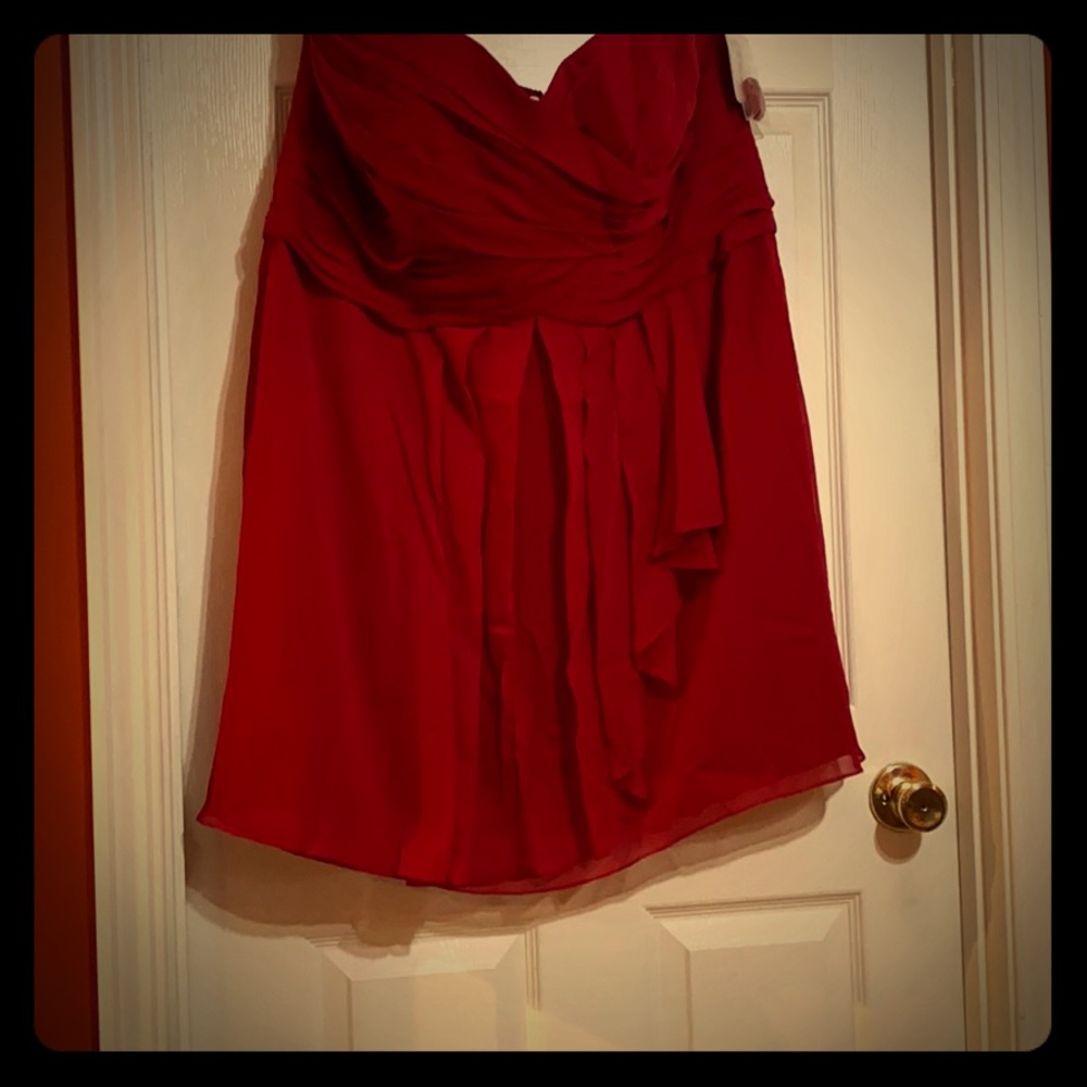 Never worn David's bridal bridesmaid dress.